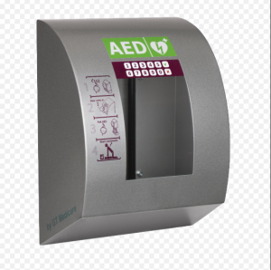 AED Sixcase kast met pin, aluminium